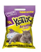 Kotix Asternut igienic pentru pisici silicat Lavanda 10 L/ 4 kg