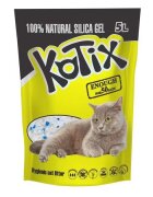 Kotix Asternut igienic pentru pisici silicat Normal 5 L/ 2 kg