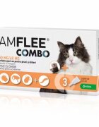 KRKA Amflee Combo Cat 50 mg x 3 pipete