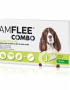KRKA Amflee Combo Dog 134 mg M (10-20 kg) x 3 pipete