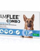KRKA Amflee Combo Dog 268 mg L (20-40 kg) x 3 pipete
