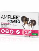 KRKA Amflee Combo Dog 67 mg S (2-10 kg) x 3 pipete