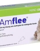 KRKA Amflee Dog 3 Pipete x 134 mg - M (10-20 kg)