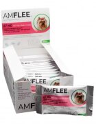 KRKA Amflee Dog 3 Pipete x 67 mg - S (2-10 kg)