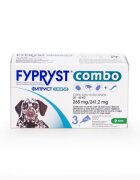 KRKA Fypryst Combo Dog L 268 mg pipete antiparazitare caini talie mare (20 - 40 kg) 3 buc