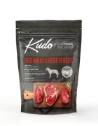 Kudo Adult Mediu-Maxi Hrana Uscata Presata la Rece Carne Rosie si Legume 3 kg