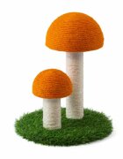 Leopet Sisal Ciuperca pentru Pisici 30x30x38 cm