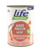 Life Natural Hrana Umeda Caini Life Dog Nutrition Monoprotein Somon 400 g