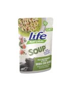 Life Natural Hrana Umeda Pisici Adult Supa Pui si Sunca 60 g