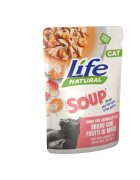 Life Natural Hrana Umeda Pisici Adult Supa Ton si Creveti 60 g