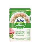 Life Natural Hrana Umeda Pisici AntiHairball Mousse Ton si Mazare 70 g