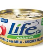 Life Natural Hrana Umeda Pisici Life Cat File de Pui & Mar 85 g