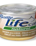 Life Natural Hrana Umeda Pisici Life Cat Pui Ficat & Morcov 150 g