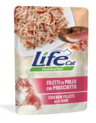 Life Natural Hrana Umeda Pisici Life Cat Pui & Sunca 70 g