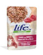 Life Natural Hrana Umeda Pisici Life Cat Ton Vita & Sunca 70 g