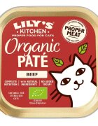 Lilys Kitchen Lily's Kitchen Cat Adult Organic Beef Pate 85 g