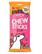 Lilys Kitchen Lily's Kitchen Chew Sticks With Beef For Dogs 3x120 g
