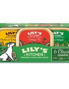Lilys Kitchen Lily's Kitchen Dog Classic Dinners Trays Multipack 6x150 g