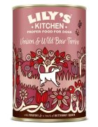 Lilys Kitchen Lily's Kitchen For Dogs Venison & Wild Boar Terrine 400 g