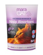 Maravet MaraCat Nisip silicat cu lavanda 38 l