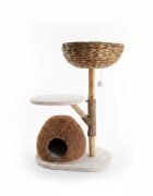 Meraki Home Ansamblu de joaca pisici Coconut Nest 60 x 40 x 88 cm