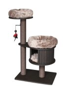 Meraki Home Ansamblu de joaca pisici Espresso Cloud Small 65 x 45 x 119 cm
