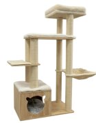 Meraki Home Ansamblu de joaca pisici Nordic Pine 65 x 40 x 124 cm