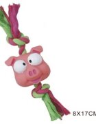 Mon Petit Ami Jucarie Vinil cu Sfoara 17 cm