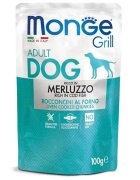 Monge Hrana umeda caini Grill Adult Dog Cod 100 g