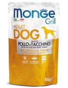 Monge Hrana umeda caini Grill Adult Dog Pui & Curcan 100 g