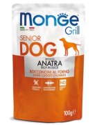 Monge Hrana umeda caini Grill Senior Dog Piept Rata 100 g