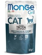 Monge Hrana umeda pisici Grill Sterilised Pastrav 85 g