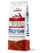 Monge Hrana uscata caini Natural Superpremium Adult All Breeds Miel & Orez 12 kg
