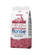Monge Hrana uscata caini Natural Superpremium All Breeds Adult Monoprotein Vita & Orez 12 kg