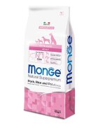 Monge Hrana uscata caini Natural Superpremium All Breeds Adult Porc Orez & Cartofi 12 kg