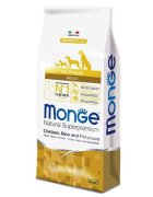 Monge Hrana uscata caini Natural Superpremium All Breeds Adult Pui Orez & Cartofi 12 kg