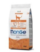 Monge Hrana uscata pisici Natural Monoprotein Sterilised Rata 1.5 kg