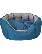 MPS CULCUS TEXTIL PENTRU CAINI SI PISICI ORIONE S GREY-BLUE 48X38X17/60008038