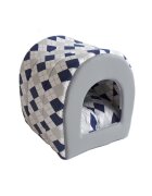 MPS CULCUS TEXTIL PENTRU CAINI SI PISICI TUNEL CU ROMBURI 42x38x38/60005912