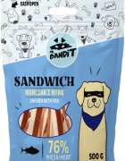 Mr Bandit Mr. Bandit Sandwich Pui Cu Peste 500 g