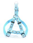 N MOL Ham Caini Nylo Model Light Blue Click 20 mm x 40-70 cm