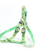 N MOL Ham Caini Nylo Model Lime Green Click 10 mm x 22-40 cm