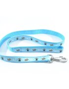N MOL Lesa Caini Nylo Model Light Blue 20 mm x 130 cm