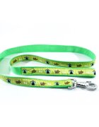 N MOL Lesa Caini Nylo Model Lime Green 10 mm x 130 cm