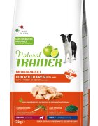 Natural Trainer Hrana Uscata Caini Medium Adult Pui 12 kg