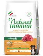 Natural Trainer Hrana Uscata Caini Sensitive No Gluten Medium-Maxi Adult Miel 3 kg