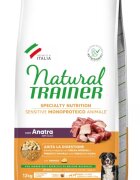 Natural Trainer Hrana Uscata Caini Sensitive No Gluten Medium-Maxi Adult Rata 12 kg