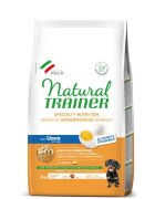 Natural Trainer Hrana Uscata Caini Sensitive No Gluten Mini & Toy Adult Oua 2 kg