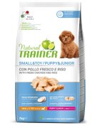 Natural Trainer Hrana Uscata Catei Puppy & Junior Mini & Toy Pui 7 kg
