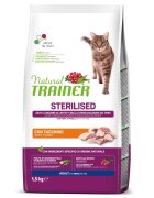 Natural Trainer Hrana Uscata Pisici Sterilizate Curcan 1.5 kg
